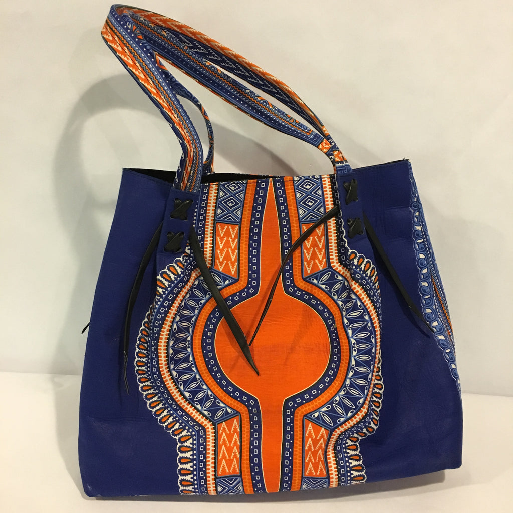 African Print Ankara Tote Bag