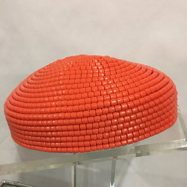African Beaded Hat