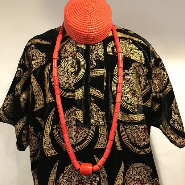 Real African Coral Necklace