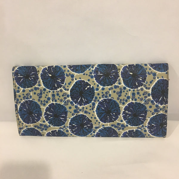 V-Shaped Ankara Clutch Purse