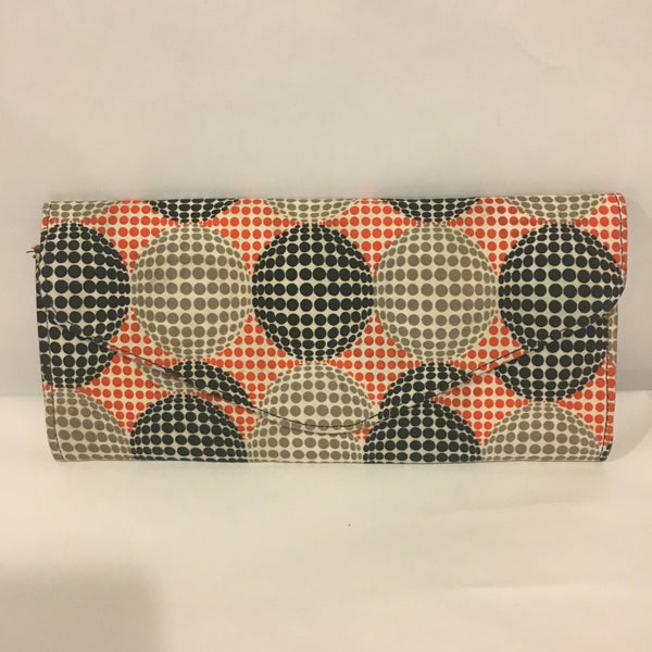 V-Shaped Ankara Clutch Purse
