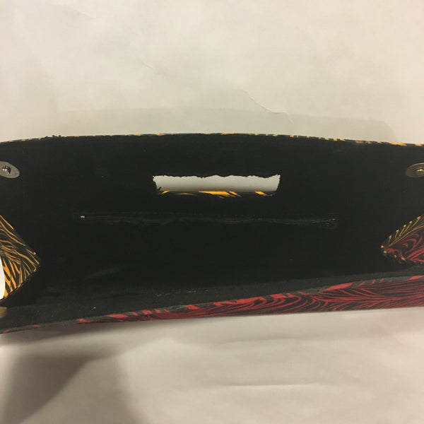 Ankara Print Clutch Purse