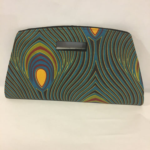 Ankara Print Clutch Purse