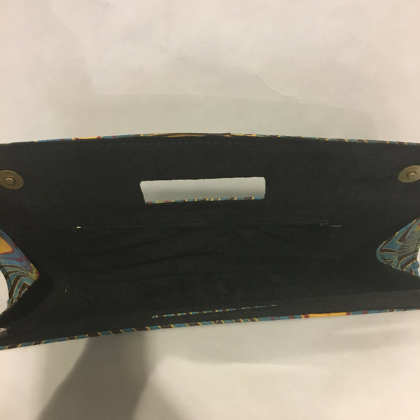 Ankara Print Clutch Purse