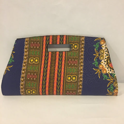 Ankara Print Clutch Purse