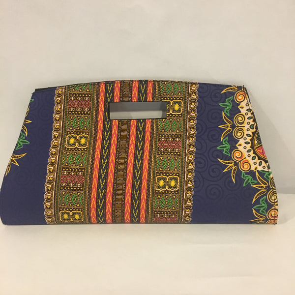 Ankara Print Clutch Purse