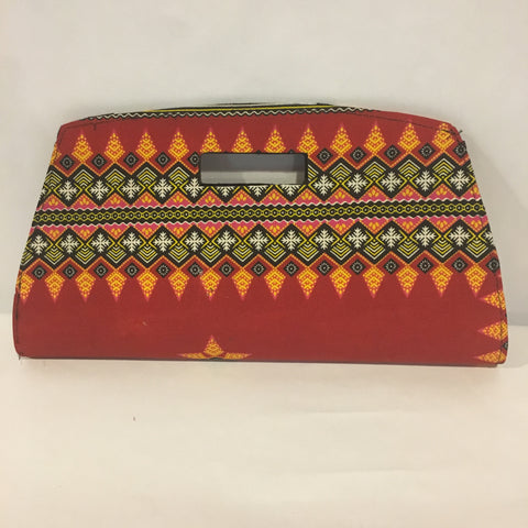 Ankara Print Clutch Purse