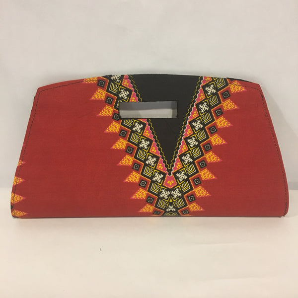 Ankara Print Clutch Purse