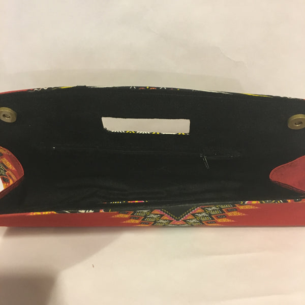 Ankara Print Clutch Purse