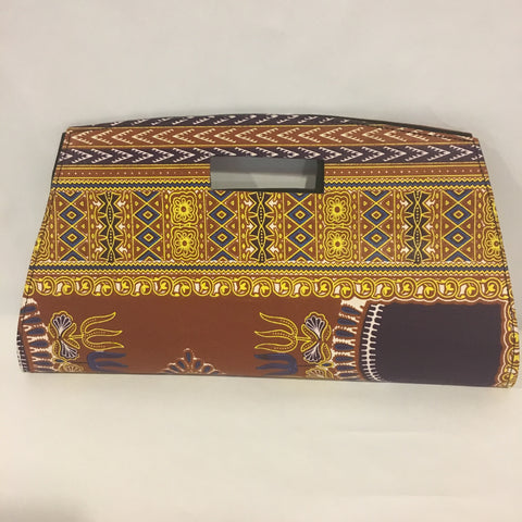 Ankara Print Clutch Purse