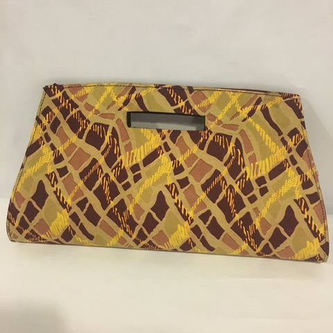 Ankara Print Clutch Purse