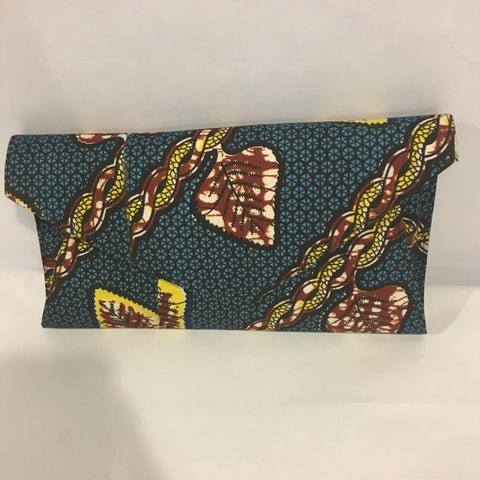 Envelop Ankara Print Clutch Purse