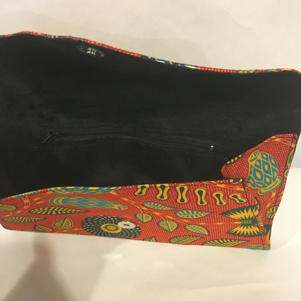 Envelop Ankara Print Clutch Purse