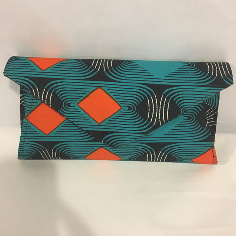 Envelop Ankara Print Clutch Purse