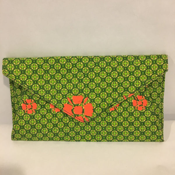 Envelop Ankara Print Clutch Purse