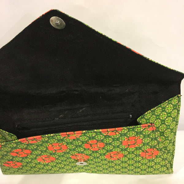 Envelop Ankara Print Clutch Purse