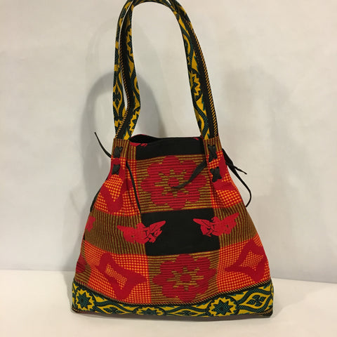African Print Ankara Tote Bag