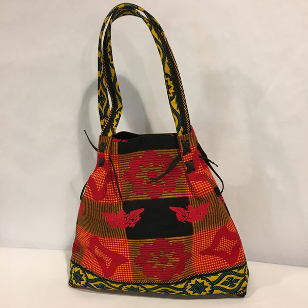 African Print Ankara Tote Bag