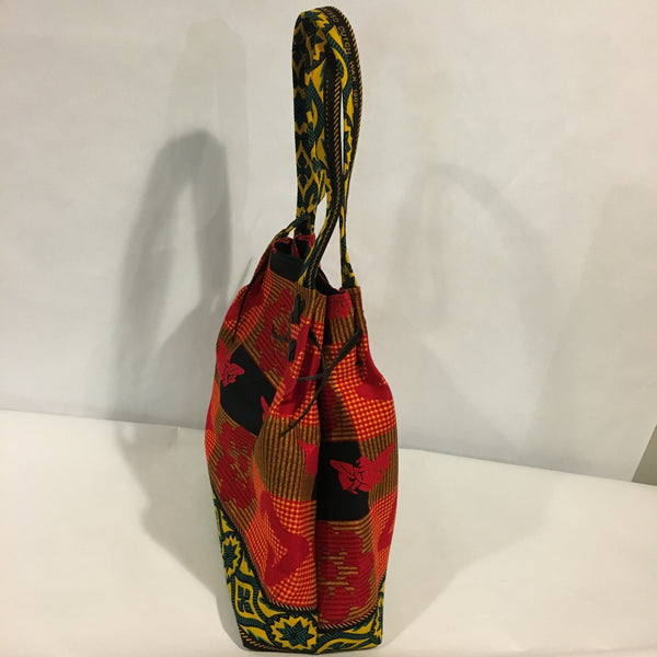 African Print Ankara Tote Bag