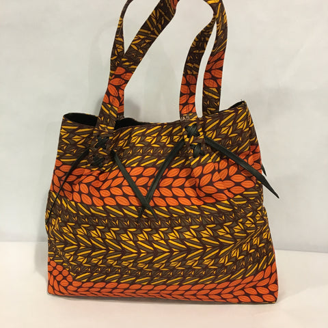 African Print Ankara Tote Bag