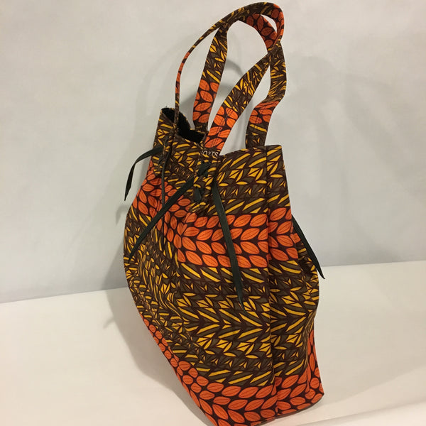 African Print Ankara Tote Bag