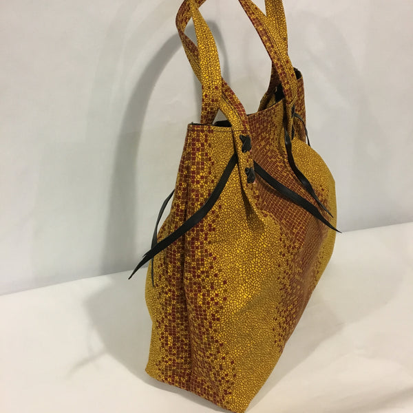 African Print Ankara Tote Bag