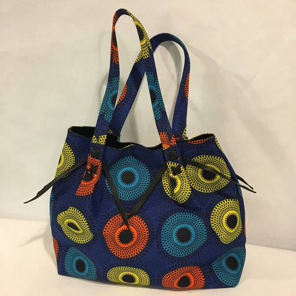 African Print Ankara Tote Bag