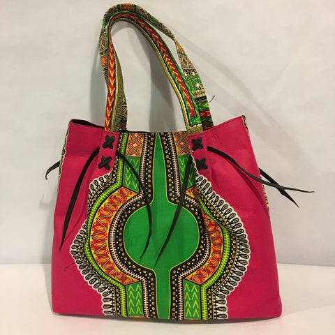 African Print Ankara Tote Bag