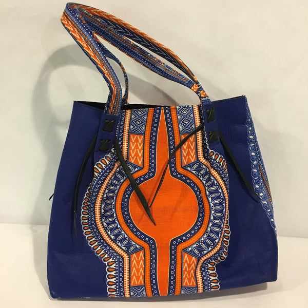 African Print Ankara Tote Bag