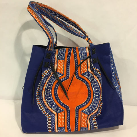 African Print Ankara Tote Bag