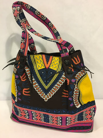 African Print Ankara Tote Bag