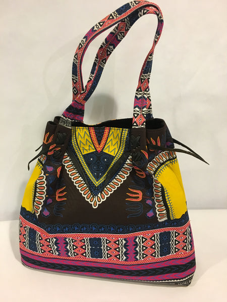 African Print Ankara Tote Bag