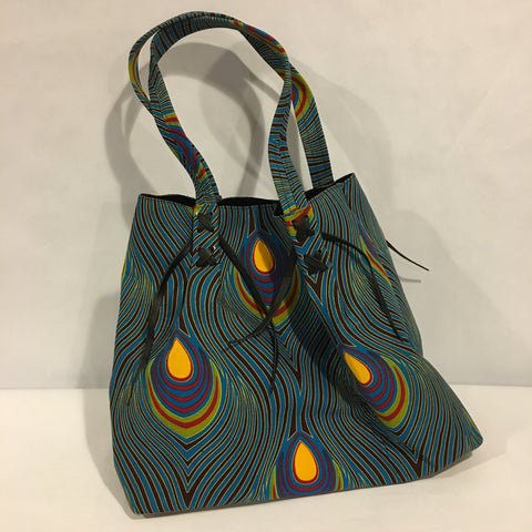 African Print Ankara Tote Bag