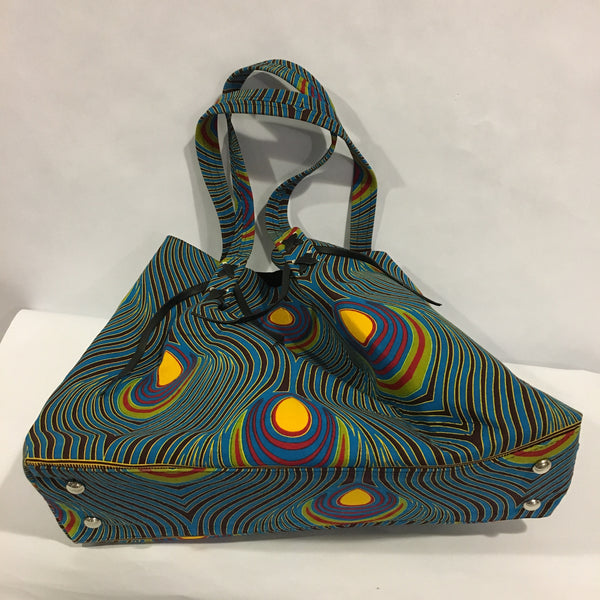 African Print Ankara Tote Bag