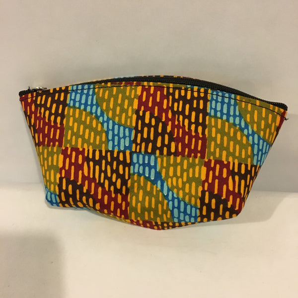 African Print Makeup bag